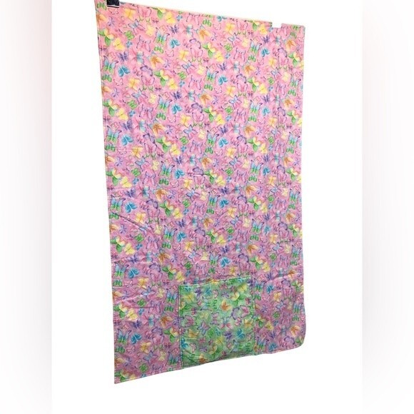 Quillow quilt/pillow‎ butterfly’s purple pink and green - Picture 5 of 11